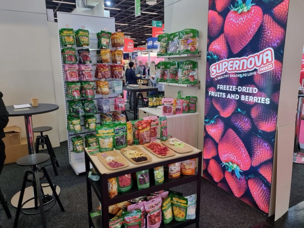 Världens största internationella mässa för godis och snacks - ISM Köln – Supernova Freeze