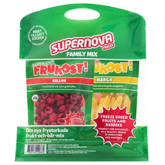 Familjpaket Frukost med flera Supernova Freeze-smaker