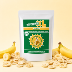 Frukost XL - Banan – förpackning med frystorkad banan